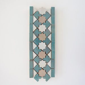 Todra Border - Silk, Dune, Agave