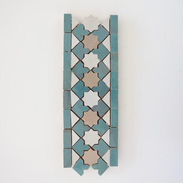 Todra Border - Silk, Dune, Agave