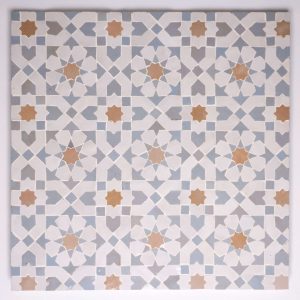 Tangier Zellige Mosaic Tile (Petite) - Silk, Mist, Dune