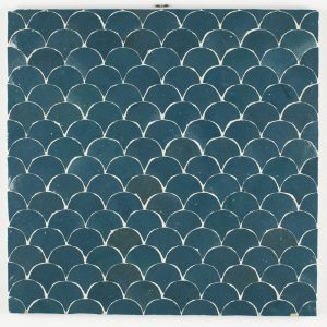 Azrou Mosaic Tile - Blue Grotto