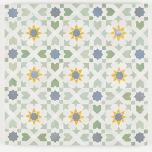 Tangier Mosaic Tile - Moss