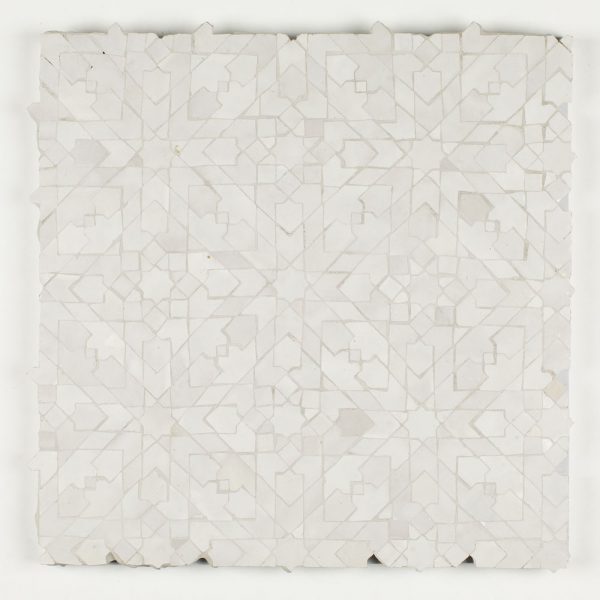 Casablanca Mosaic Tile - Snow