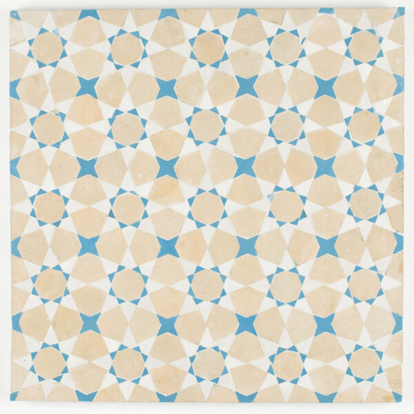 Agadir Zellige Mosaic Tile (Petite) - Silk, Earth, Robbins Egg