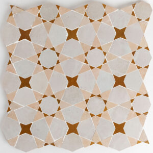 Agadir Zellige Mosaic Tile (Grande) - Earth, Spice, Wheat