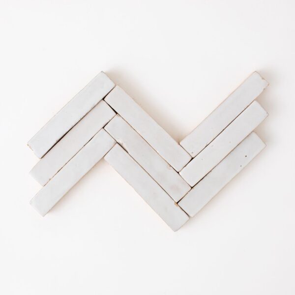 1x6 Snow & Herringbone