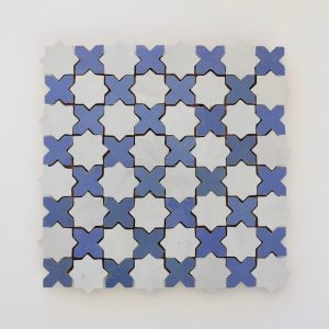 Berkane Zellige Mosaic Tile - Silk & Big Sky