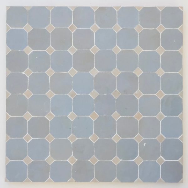 Sidi Zellige Mosaic Tile - Mist, Wheat