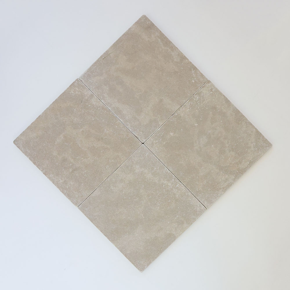 12x12 limestone tile - color Kasbah