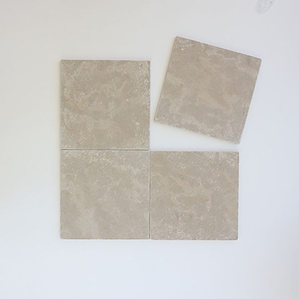 12x12 limestone tile - color Kasbah