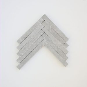 1x8 Limestone Herringbone Mosaic - Color Dades