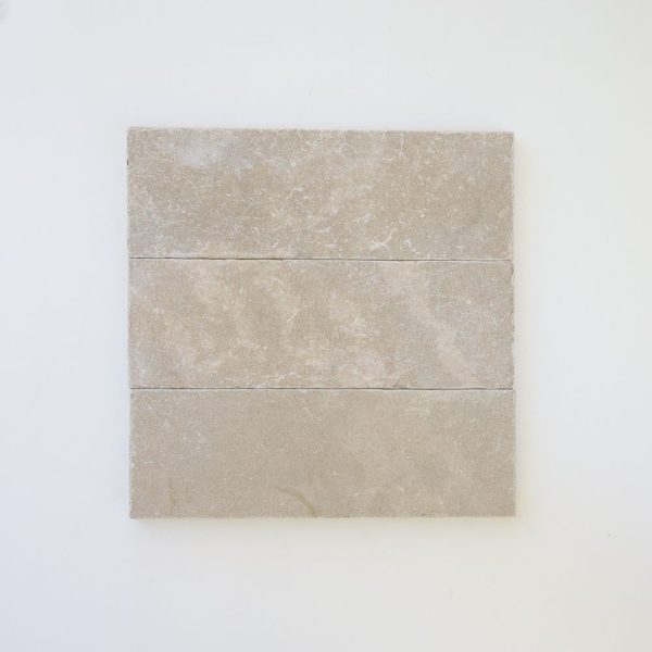 4x12 limestone tile - color Kasbah