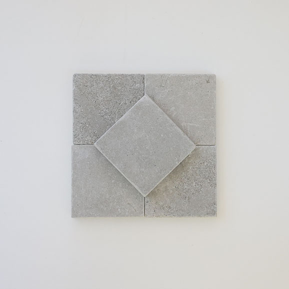 4x4 Limestone Tile- color dades