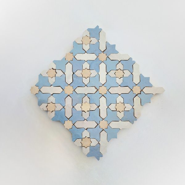 Beni Ansar Mosaic - Glacier, Wheat, Unglazed Earth (We Made Too Much) - Image 2