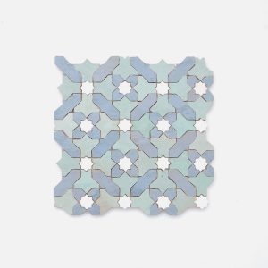 *NEW* Beni Ansar Zellige Mosaic - Chalk, Blue Thistle, Green Tea (We Made Too Much)
