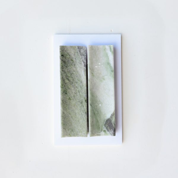 Hollow 3x5 Swatch Card - Green Beauty Honed