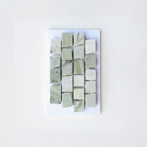 Mini Terrain 3x5 Swatch Card - Green Beauty Honed