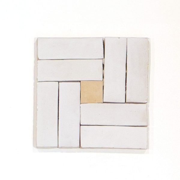 *NEW* Tan-Tan Zellige Mosaic - Silk Brick w/ Earth Dot (We Made Too Much)