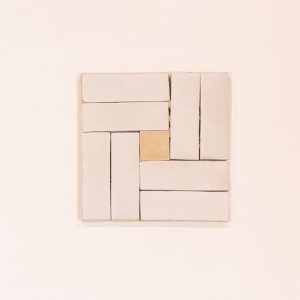*NEW* Tan-Tan Zellige Mosaic - Silk Brick w/ Earth Dot (We Made Too Much)