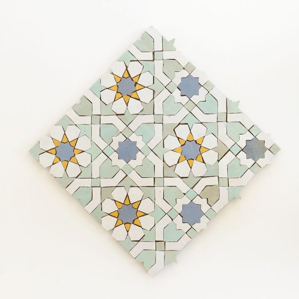 *NEW* Tangier Petite Zellige Mosaic - Blue Thistle, Citrine, Green Tea (We Made Too Much) - Image 2