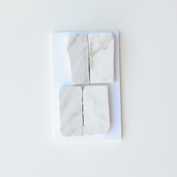 Terrain 3x5 Swatch Card - Calacatta Azure Honed