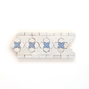 *NEW* Medina Zellige Border - Glacier, Silk (We Made Too Much)