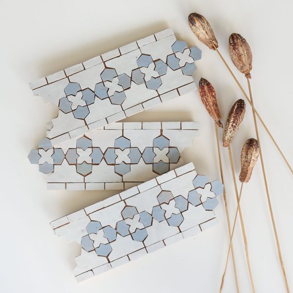 *NEW - IN STOCK* Medina Border - Mist & Silk - Image 2