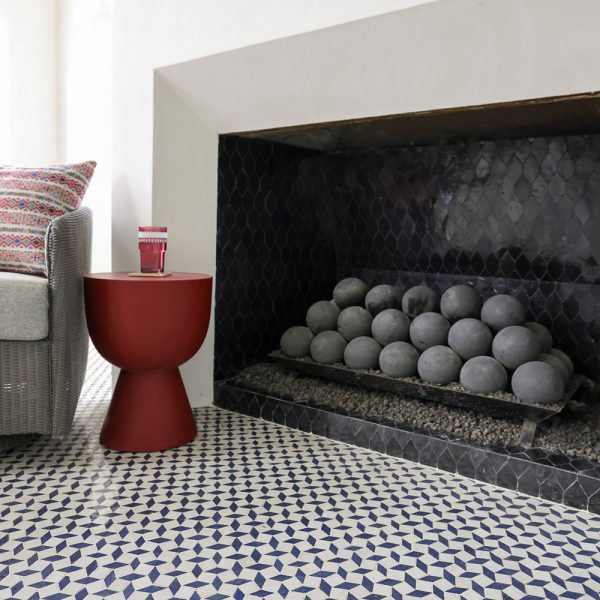 Temara Zellige Mosaic Tile - Silk and Night Sky - Image 2