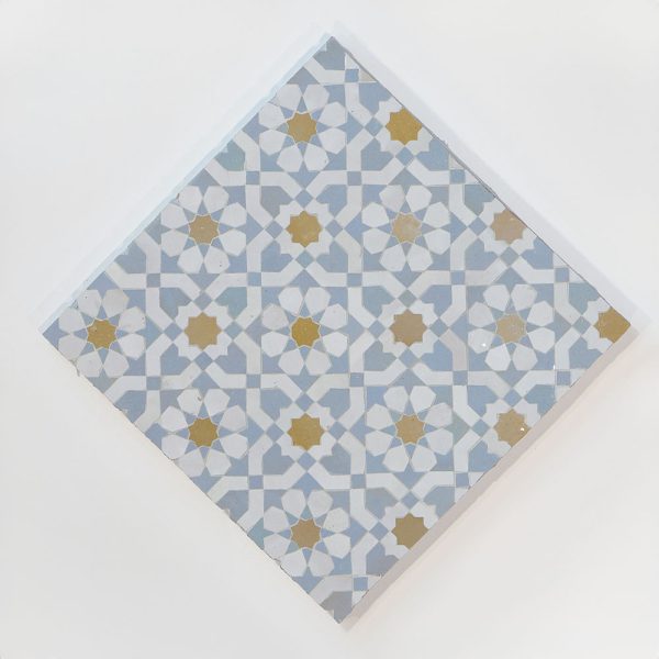 Tangier Zellige Mosaic Tile (Petite) - Silk, Mist, Dune - Image 3
