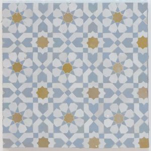 Tangier Zellige Mosaic Tile (Petite) - Silk, Mist, Dune