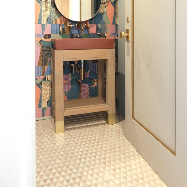 Taza Zellige Mosaic Tile - Silk and Wheat - Image 2