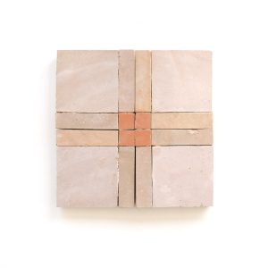 Palais Mosaic Tile - Fawn w/ Blossom, Umber