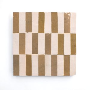 Ali 1x4 Straight Stack Mosaic Tile - Fawn, Mineral