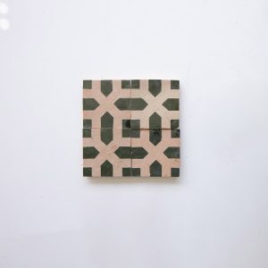 4x4 Zellige Tile Facade -  Eucalyptus