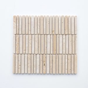 Strata - Light Travertine Tumbled & Leathered