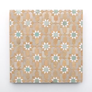 Marrakesh Mosaic Tile - Chalk, Earth, Green Tea, Wheat (*NEW* Special Order)