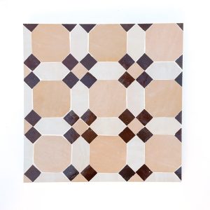 Massa Mosaic Tile - Dune, Tobacco, Wheat