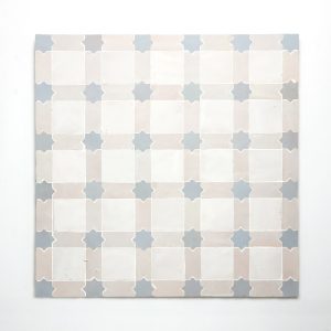 Safi Mosaic Tile - Mist, Silk,  Wheat