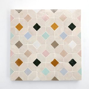 Sultan Mosaic Tile - Wheat w/ Dune, Eucalyptus, Green Tea, Himalayan Salt, Mineral, Mist, Silk, Spice