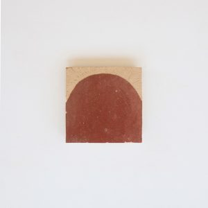 4x4 Zellige Tile Vault - Canyon Red