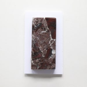 Bars 3x5 Card - Rosa Levanto Tumbled & Leathered