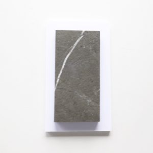 Bars 3x5 Card - Suede Pillowed & Leathered Tile